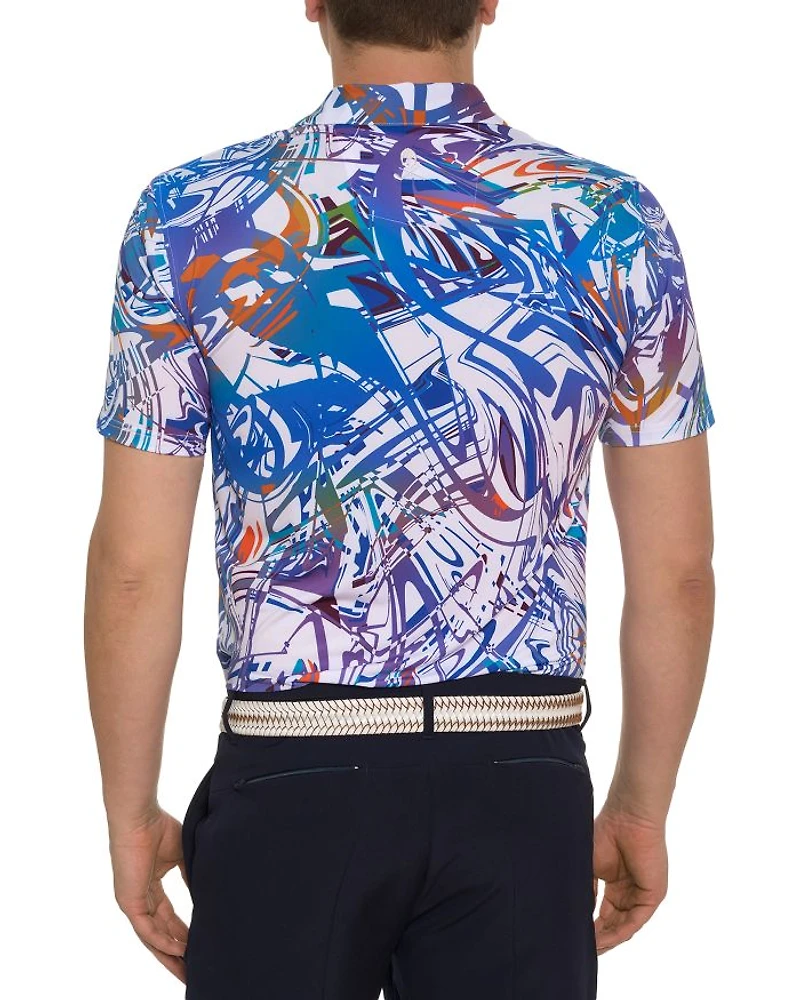 Messina Nylon Blend Classic Fit Polo Shirt
