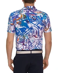 Messina Nylon Blend Classic Fit Polo Shirt