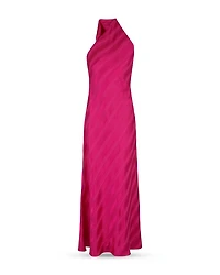 Wrap Neck Maxi Dress