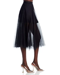 Tulle Midi Skirt - Exclusive