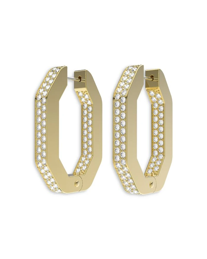Dextera Crystal Pavé Geometric Earrings