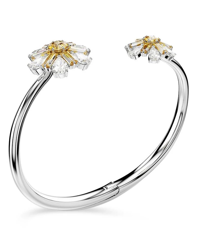 Idyllia Flower Bangle Bracelet