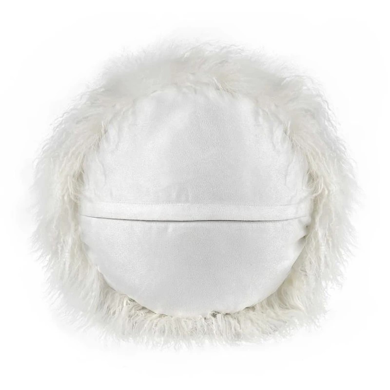 New Zealand Genuine Sheepskin Ball Pillow