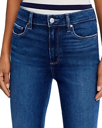 Cindy High Rise Ankle Straight Jeans