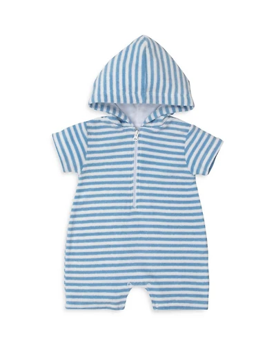 Hooded Terry Romper - Baby