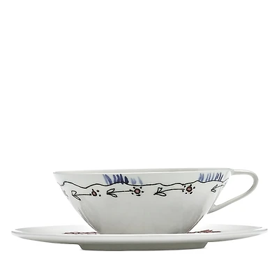 Serax Marni Anemone Milk Tea/Coffee Cup & Saucer