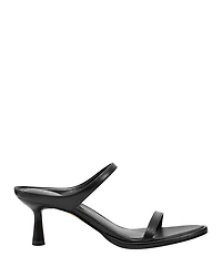 Women's Alonde Leather High Heel Slide Sandals