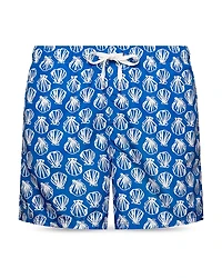 Eton Printed Drawstring 5 Swim Trunks
