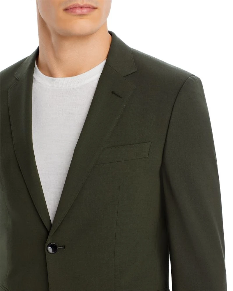 H-Huge Bi-Stretch Solid Slim Fit Suit