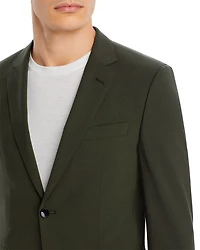 H-Huge Bi-Stretch Solid Slim Fit Suit