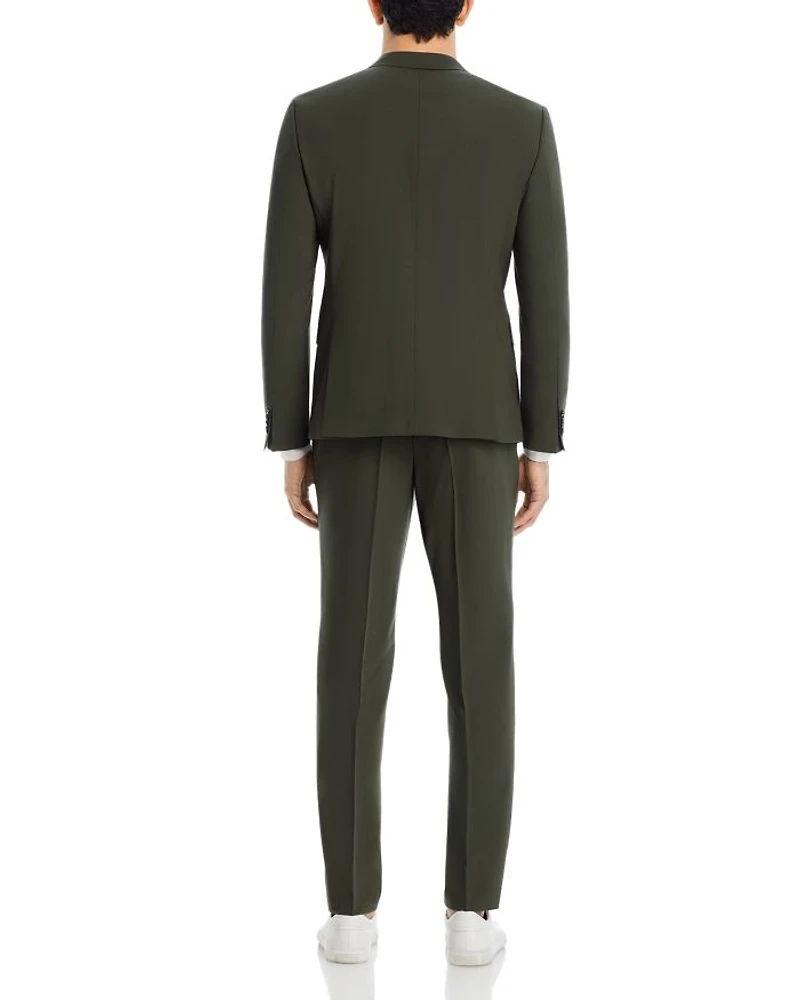 H-Huge Bi-Stretch Solid Slim Fit Suit