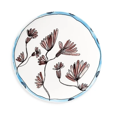Marni Camelia Aubergine Salad Plate