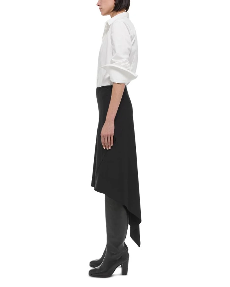 Scarf Hem Skirt