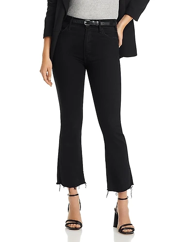 Mother The Lil' Hustler Petites Ankle High Rise Cropped Bootcut Jeans