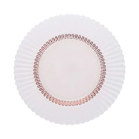 Archie Pink Dessert Plate, Set of 4