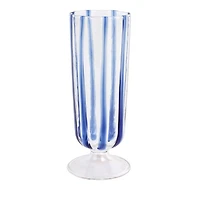 Nuovo Stripe Champagne Glass