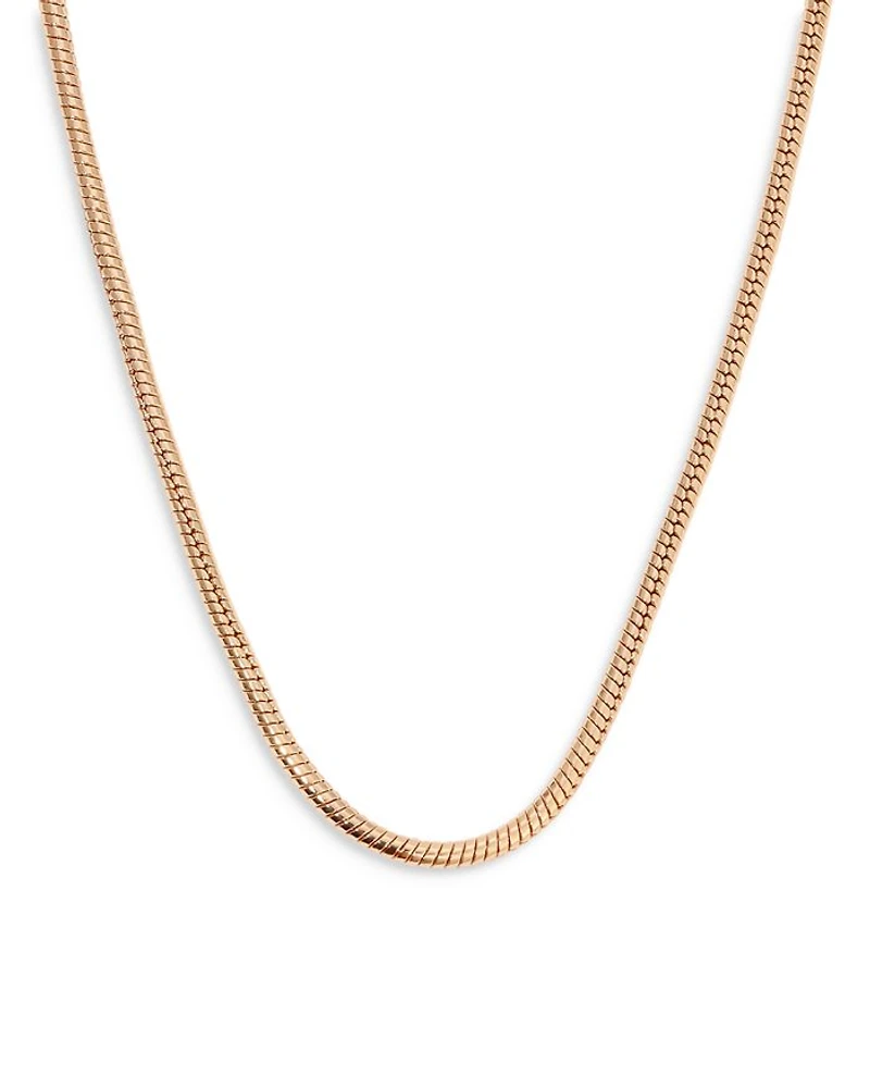 Essential Snake Chain Necklace, 16-18"