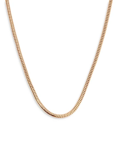 Essential Snake Chain Necklace, 16-18"