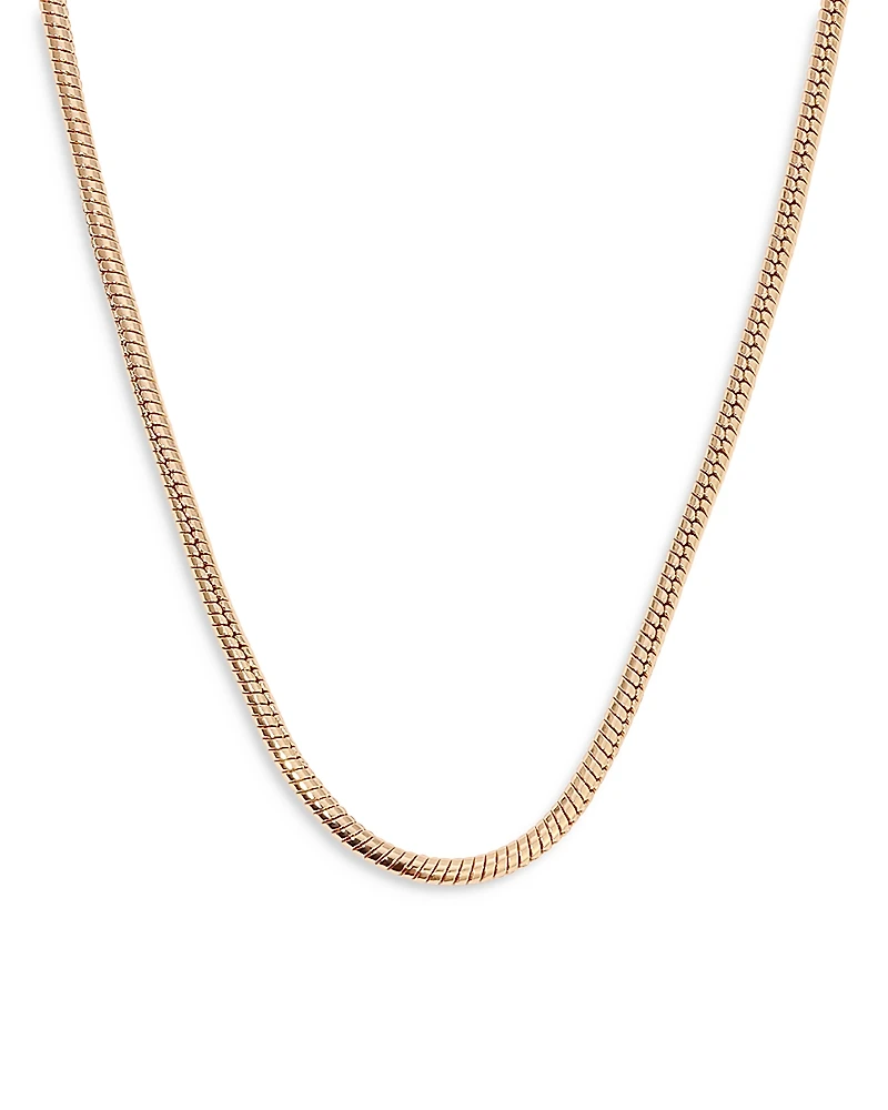 Ettika Essential Snake Chain Necklace, 16-18
