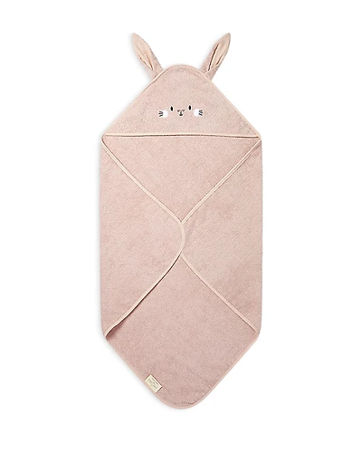 Mori Cotton Bunny Hooded Bath Towel - Baby