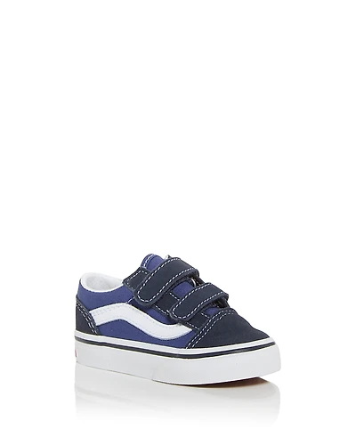 Vans Unisex Old Skool V Low Top Sneakers - Baby