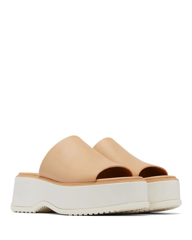Women's Dayspring Leather Platform Slide Sandals