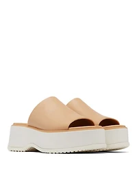 Women's Dayspring Leather Platform Slide Sandals