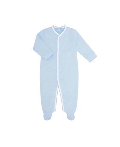 Nellapima Boys' Blue Bubble Footie - Baby