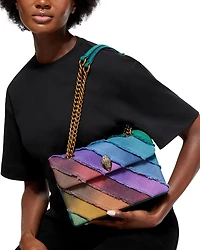 Kensington Multicolor Denim Crossbody Bag