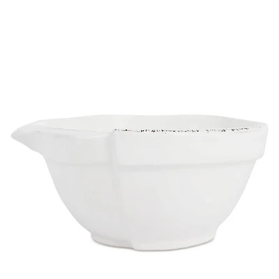 Lastra White Small Mixing Bowl