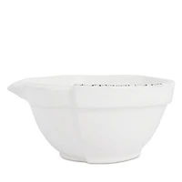 Lastra White Small Mixing Bowl