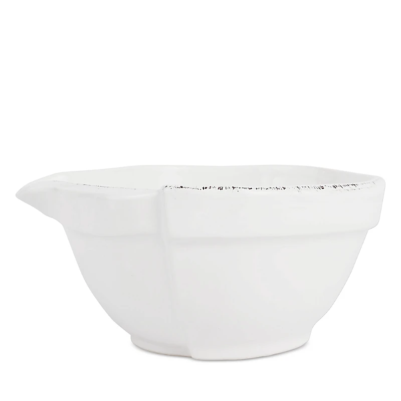 Vietri Lastra White Small Mixing Bowl