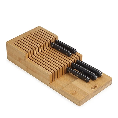 Joseph Joseph DrawerStore Bamboo Large 2-Tier Knife Organizer