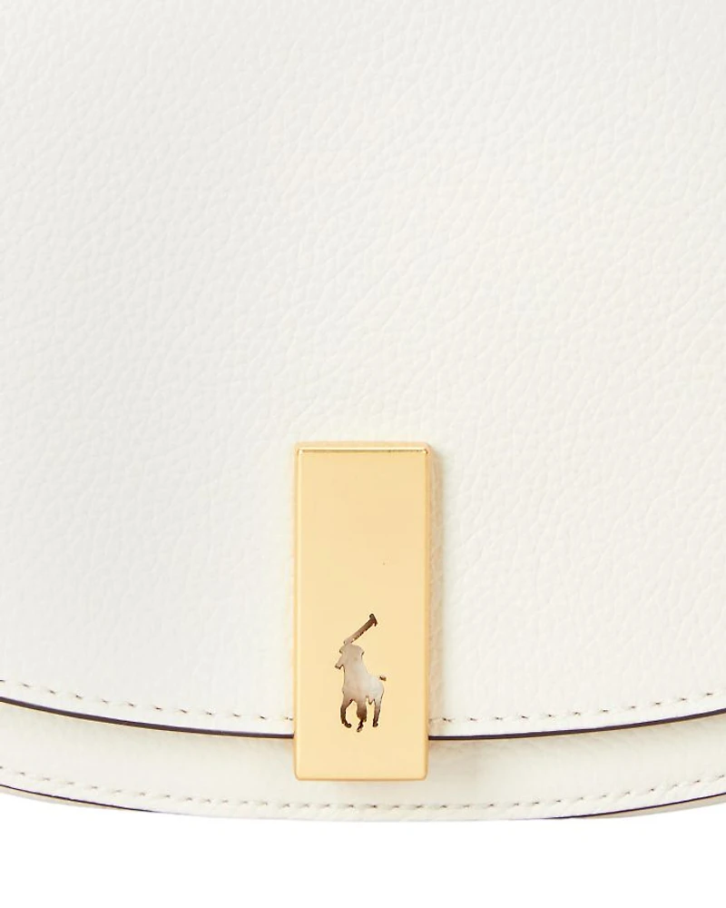 Polo ID Leather Saddle Bag