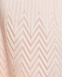 Chevron Textured A Line Maxi Skirt