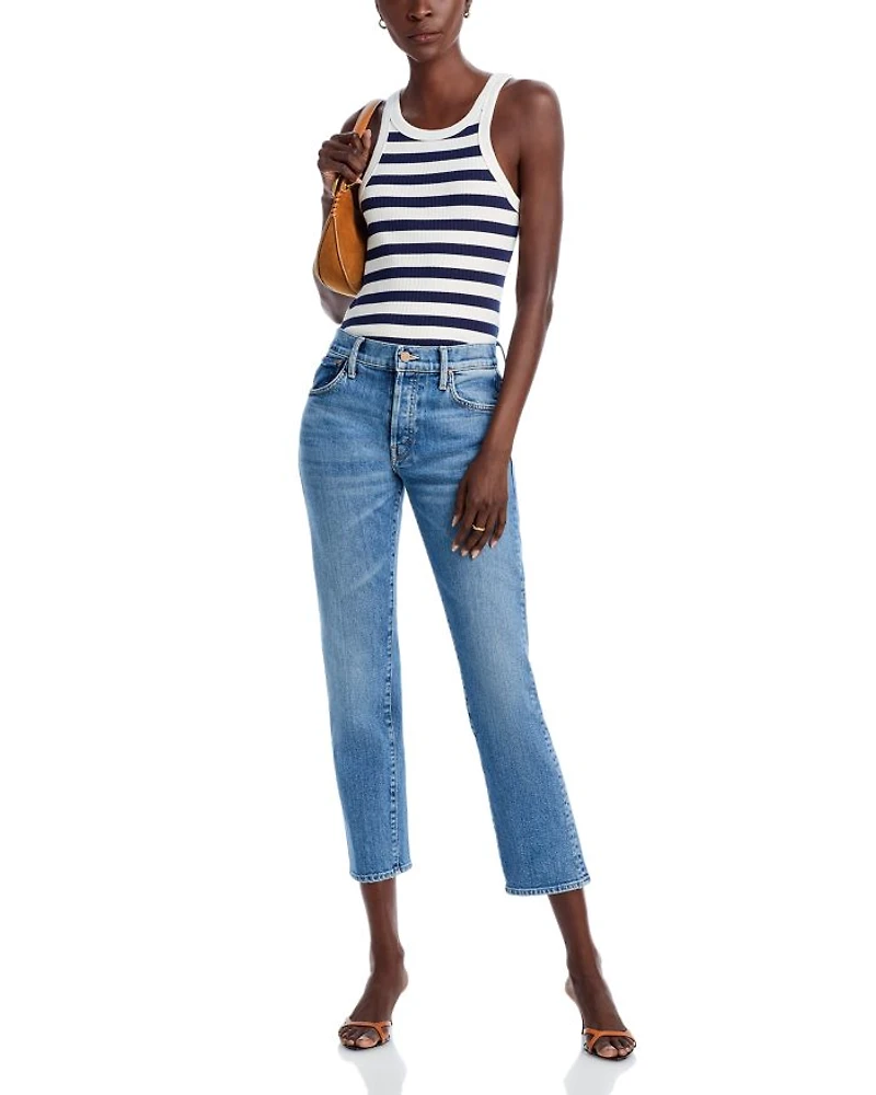 The Mid Rise Hiker Hover Straight Jeans Penny For Your Thoughts