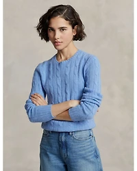 Cable Knit Cashmere Sweater