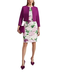 Fiona Floral Print Sleeveless Sheath Dress