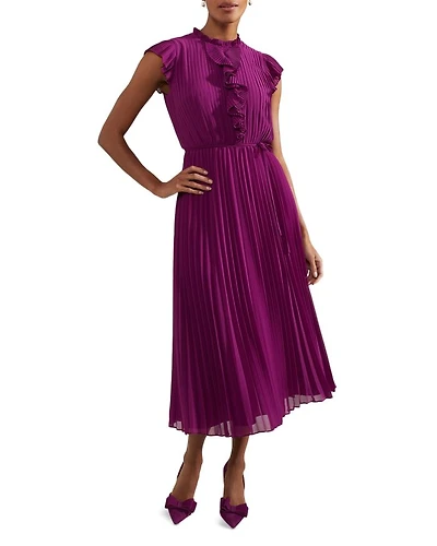 Addison Pleated Midi Dress