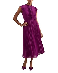 Addison Pleated Midi Dress
