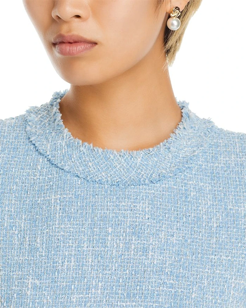Bouclé Tweed Dress