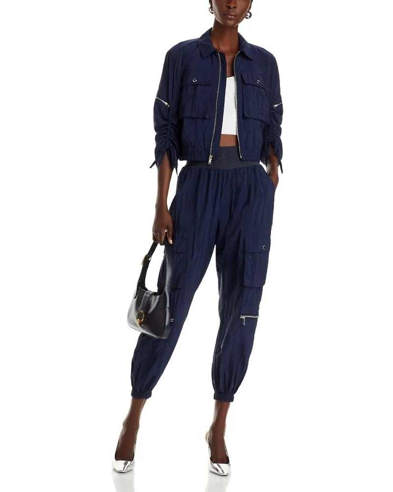 Genevive Cargo Jogger Pants