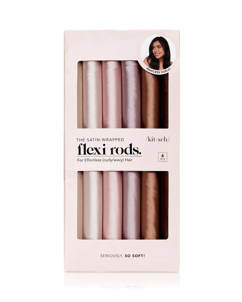 Satin Wrapped Flexi Rods, Set of 6