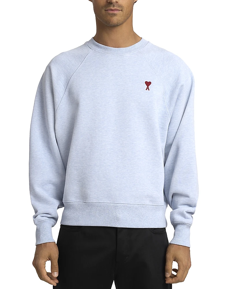 Ami Adc Crewneck Logo Sweatshirt