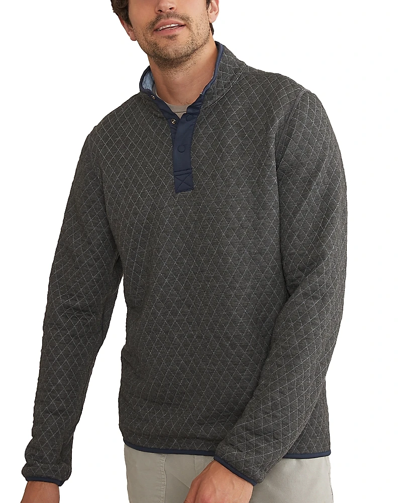 Marine Layer Corbet Reversible Quilted Pullover