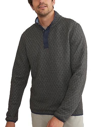 Marine Layer Corbet Reversible Quilted Pullover
