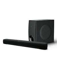 Channel Compact Sound Bar System with Wireless 50W Subwoofer