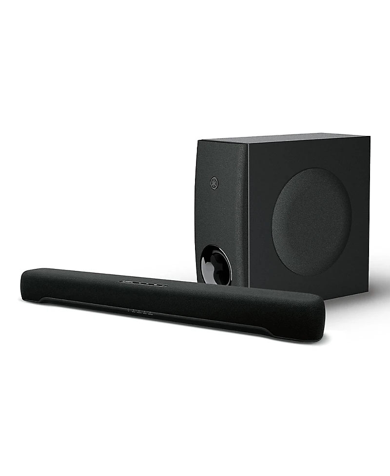 Yamaha Channel Compact Sound Bar System with Wireless 50W Subwoofer