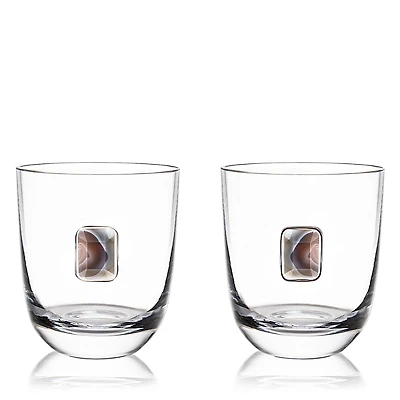 Anna new york Elevo Double Old-Fashioned Glasses, Set of 2