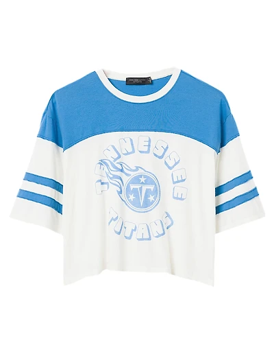 Junk Food Clothing Women's Nfl Tennessee Titans Hail Mary Tee